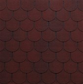 TEGOLA Střešní šindel PREMIUM LINE TRADITIONAL 010 2-Tone red, cena za m2